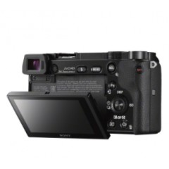 索尼（SONY）ILCE-6000L APS-C微单数码相机标准套装 黑色（约2430万有效像素 E PZ 16-50mm镜头 a6000）